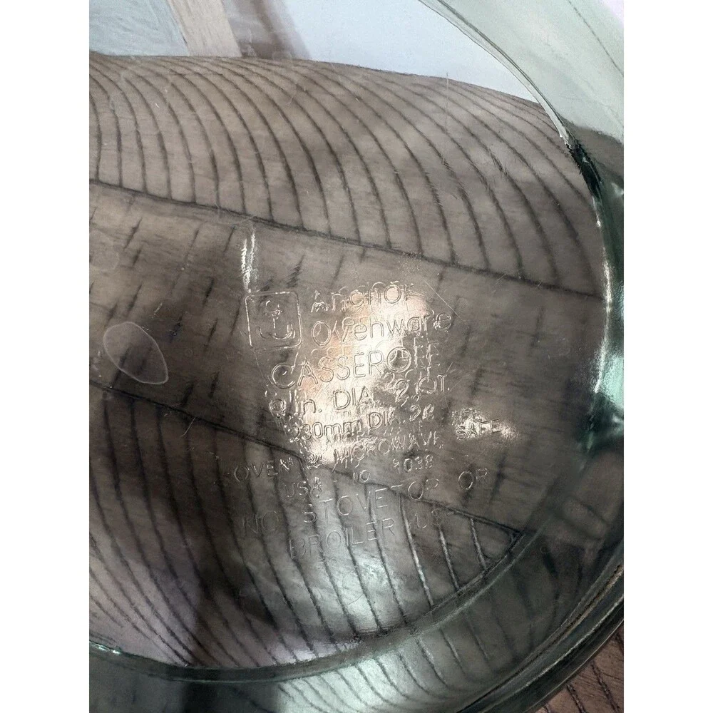 Green Oven Basics Anchor Ovenware Casserole 9